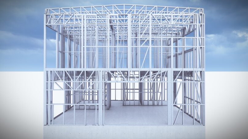 Estructura SteelFrame LSF vivienda Vigo, Pontevedra, Galicia. Steelframing