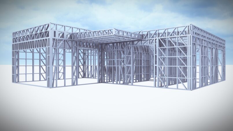 Vienda modular steelframe Las Rozas Comunidad de Madrid. Steelframing