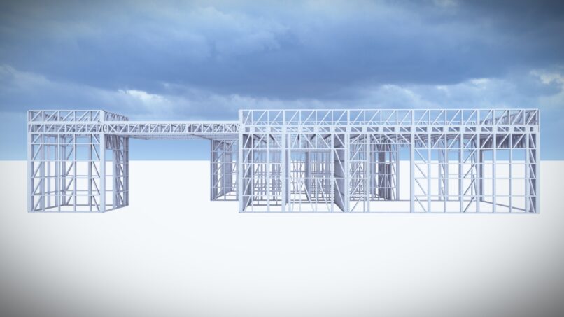 Vienda modular steelframe Las Rozas Comunidad de Madrid. Steelframing