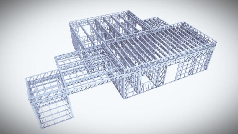 Vienda modular steelframe Las Rozas Comunidad de Madrid. Steelframing